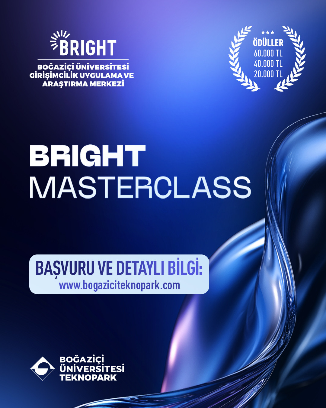 BRIGHT Masterclass etkinlik afişi